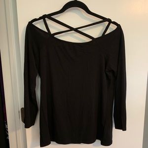Black Cotton Blouse